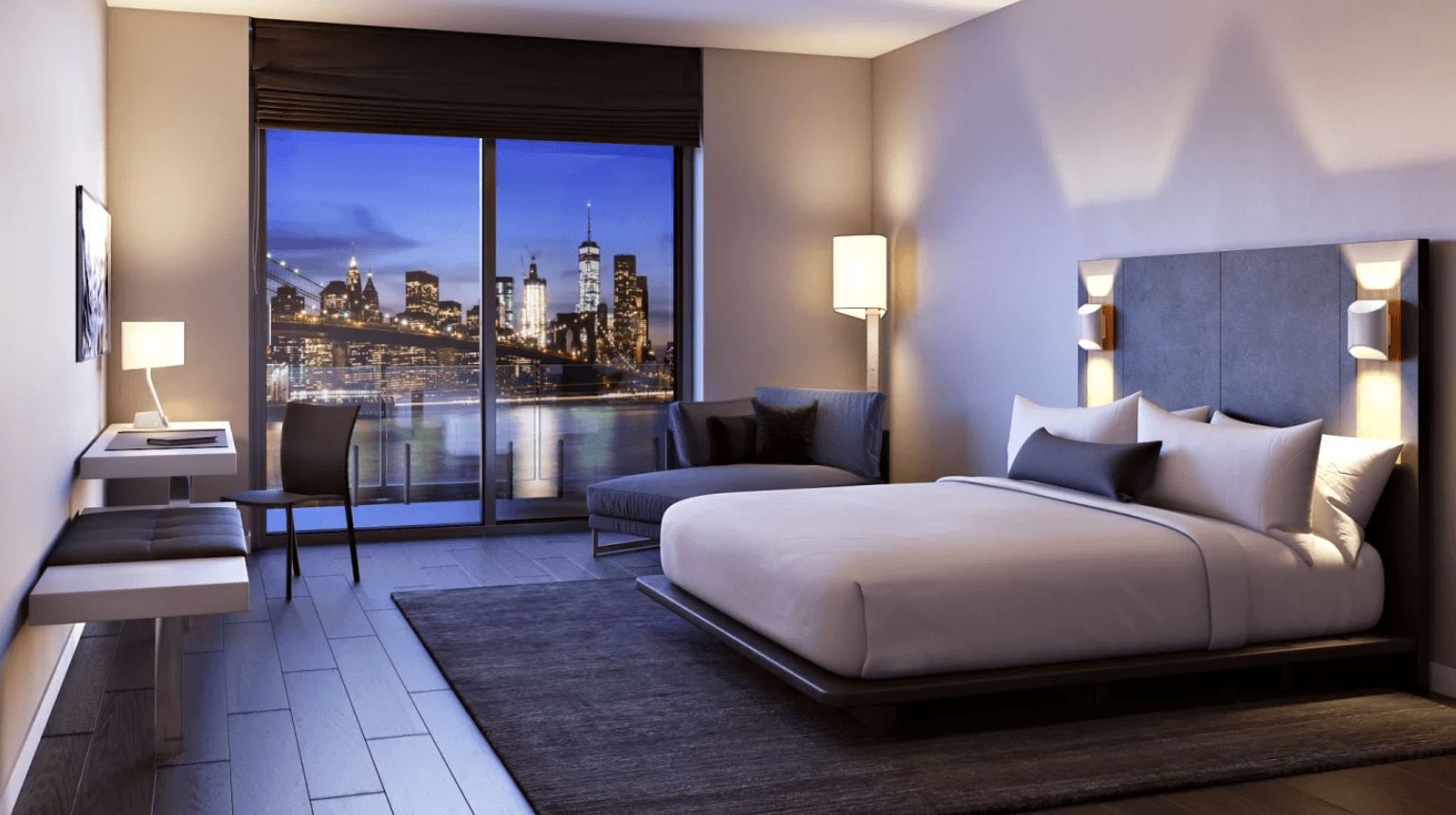 Bedroom Lighting Lifestyle Render