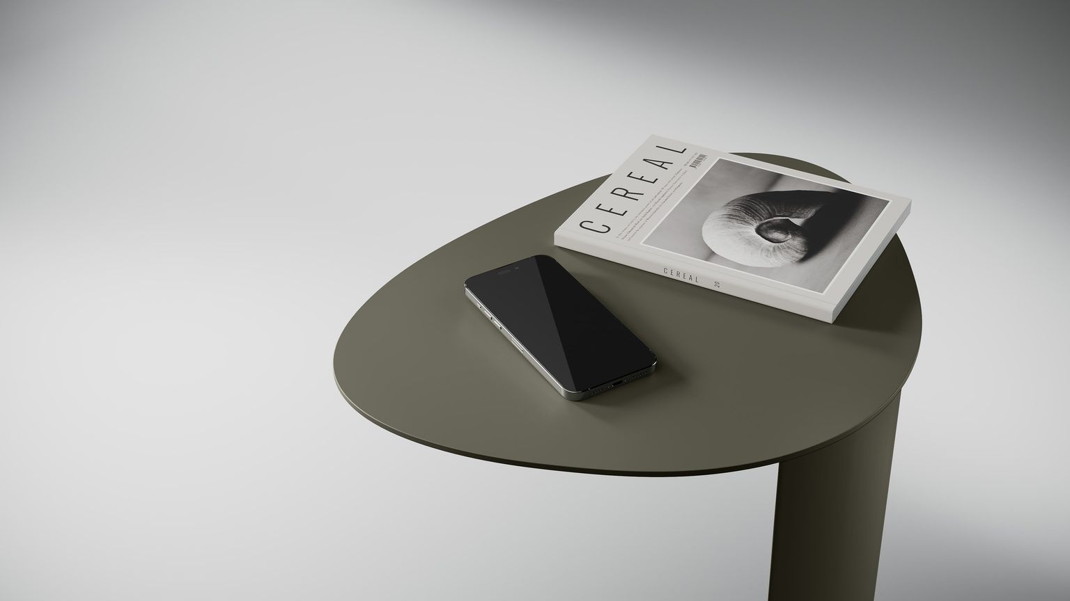 Olive Coffee Table CGI