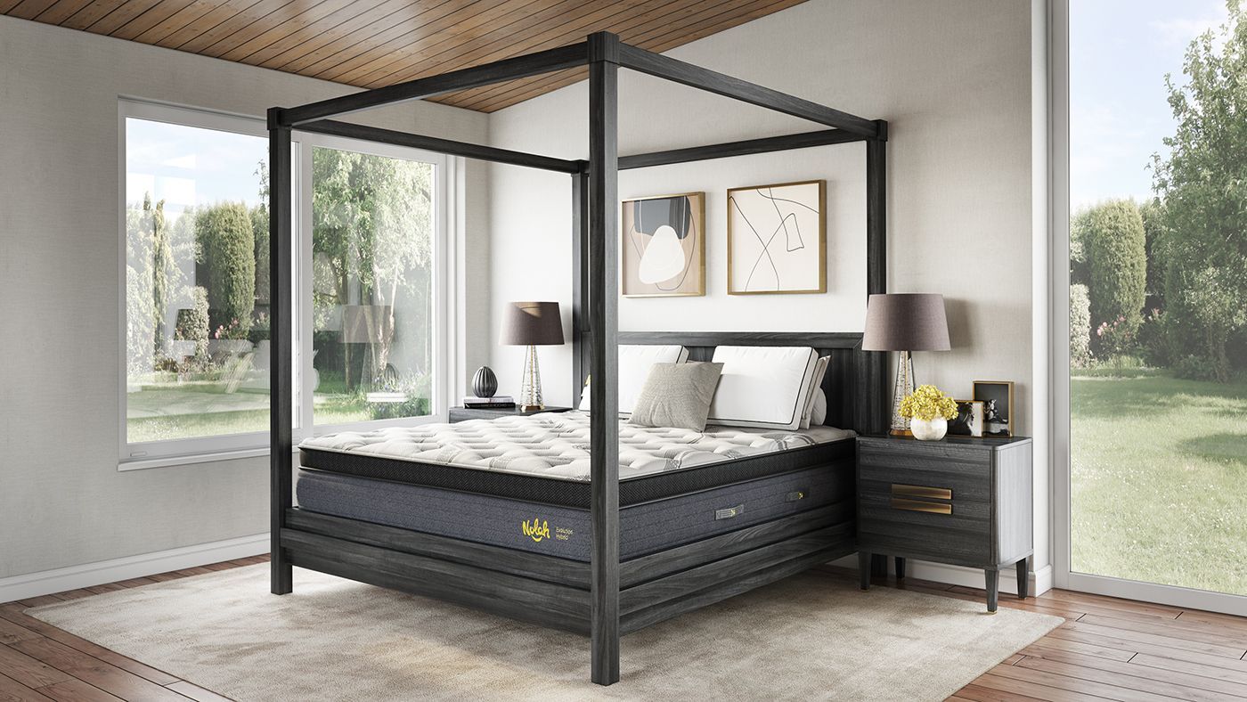 Lifestyle 3D Render of a Mattress