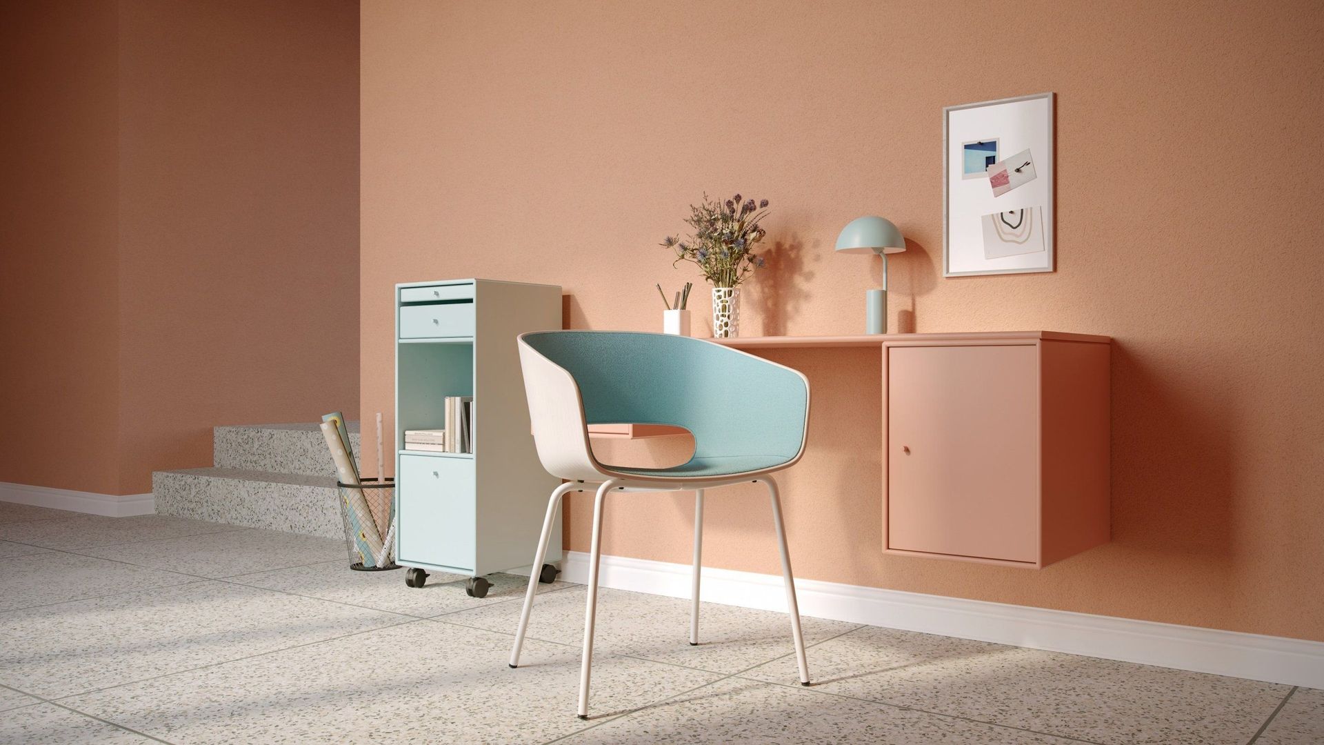 Lifestyle 3D Visualization of a Chair