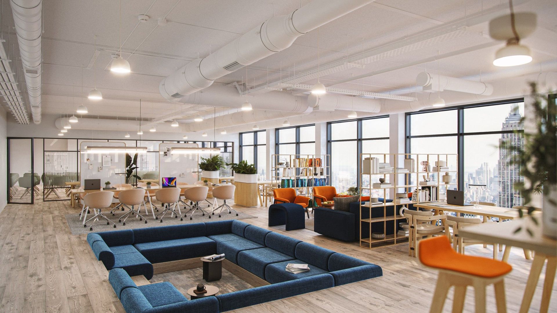 Office Furniture Lifestyle CGI