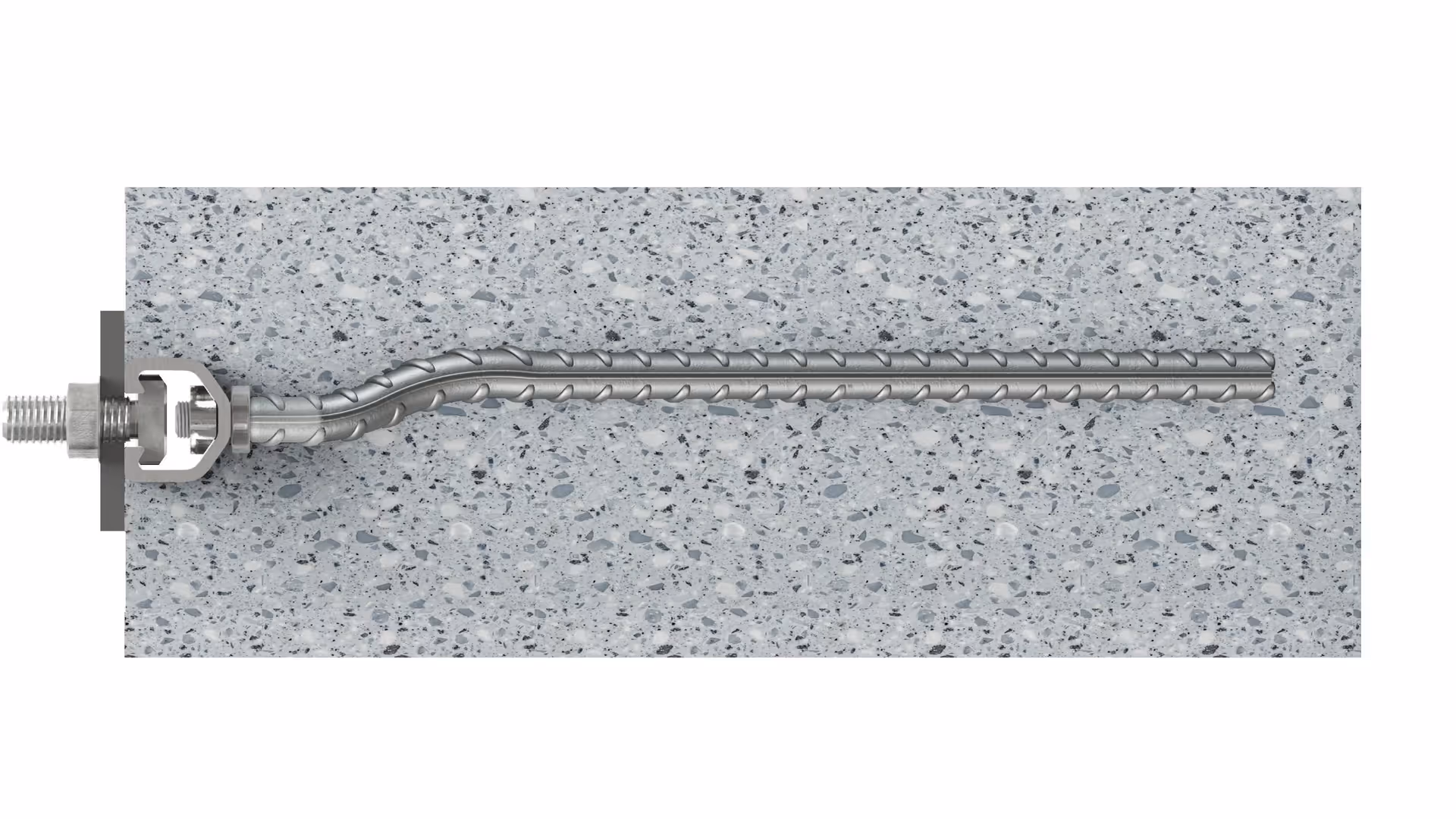 Photoreal 3D rendering of a metal component showcasing realistic product visualization and CGI rendering techniques.