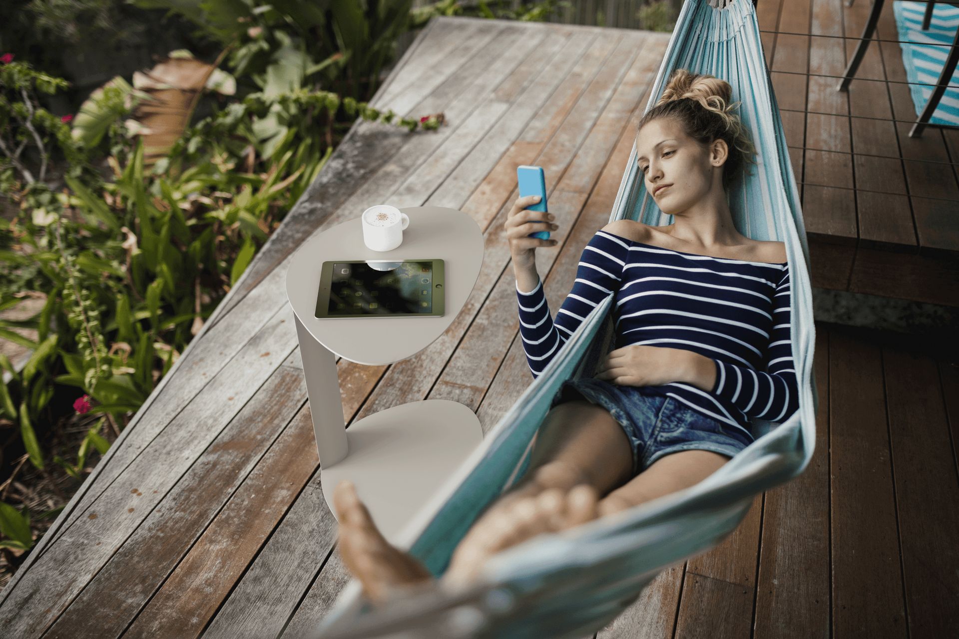 Wooden Deck Lifestyle CGI