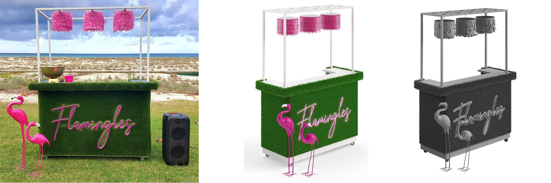 3D Visualization of an Outdoor Bar