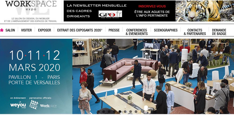 Workspace Expo Paris 2020