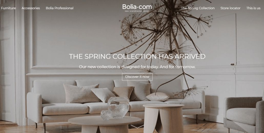 Online Furniture Shop Bolia