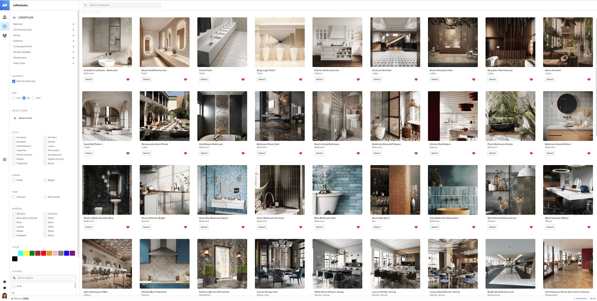 Using CGIFURNITURE Library of Ready 3D Scenes to Speed Up a Project