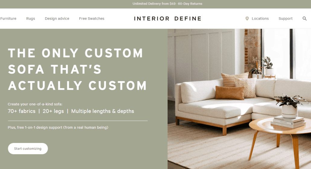 Interior Define Ecommerce Platform