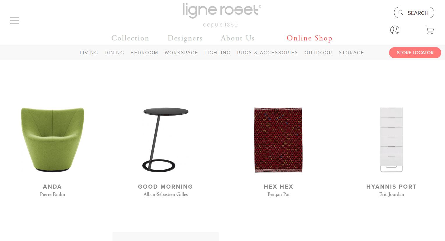 Online Furniture Store Ligne Roset