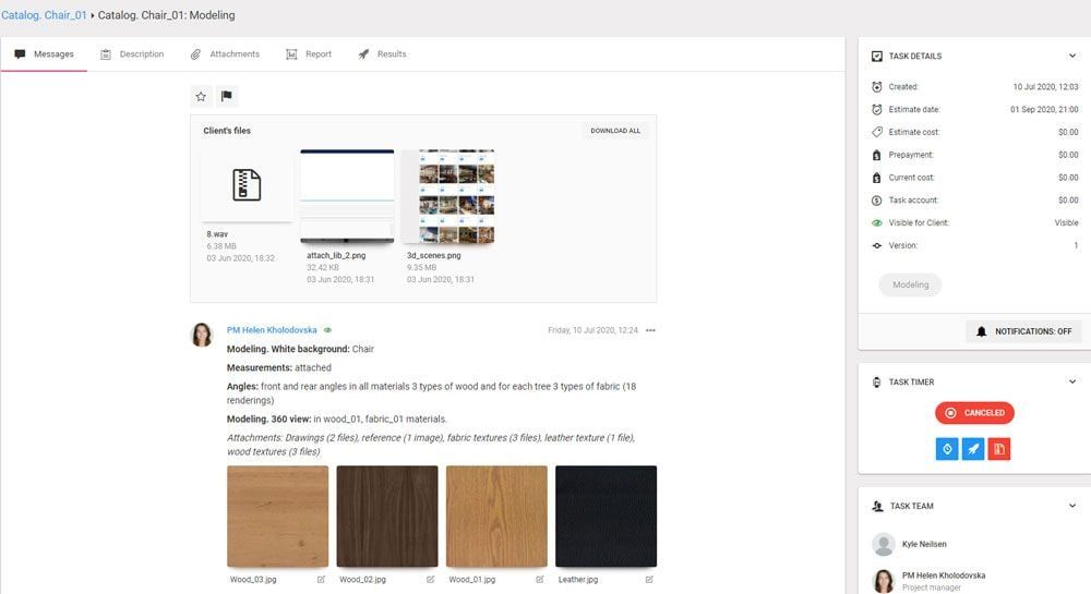 Starting a Project in CRM System