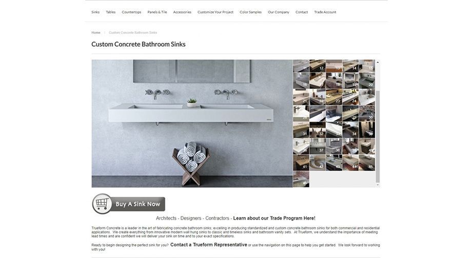 Custom Vanity 3D Visualization
