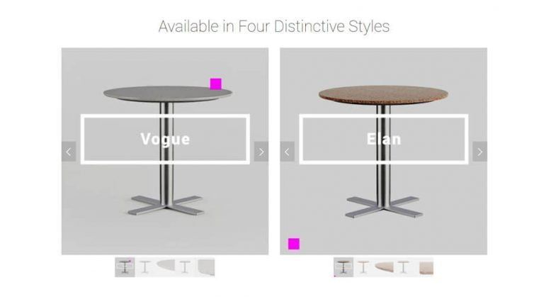 Customization Ecommerce Trend for Selling Tables Online