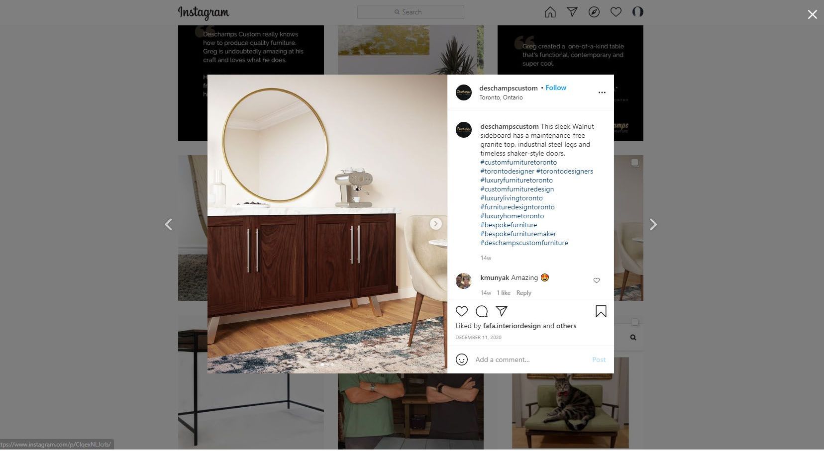 Furniture Brand: SMM