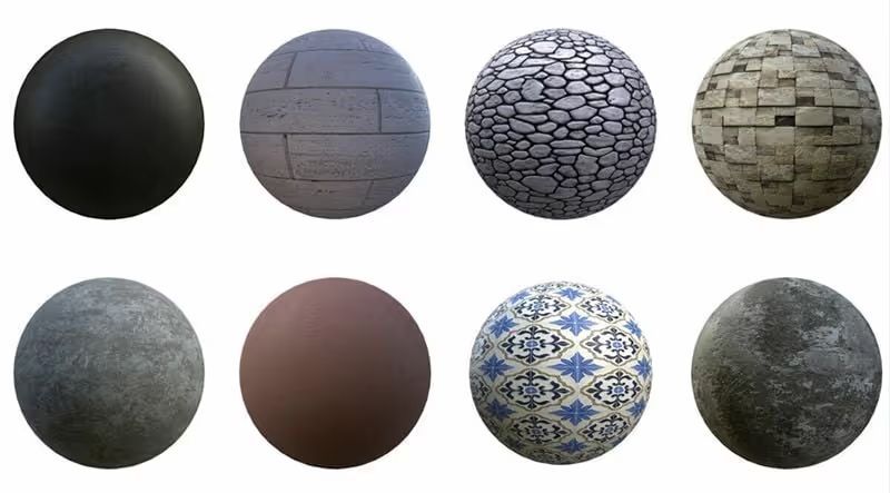 Choosing Textures and Materials for a Model