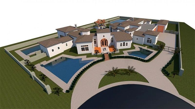 A BIM Model of a Residential Building