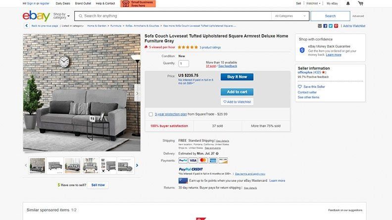 Product 3D Photography Used for A Virtual Listing in an E-Store