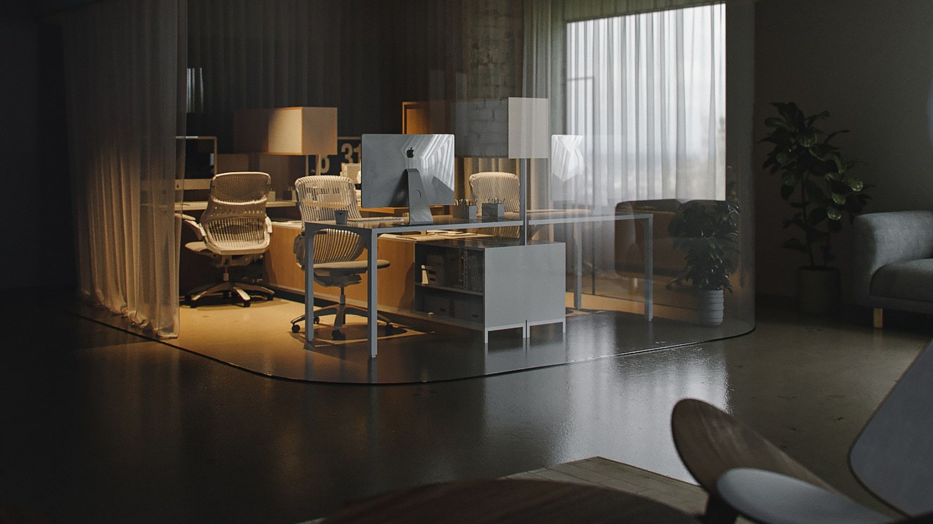 Product 3D Modeling of Office Furniture