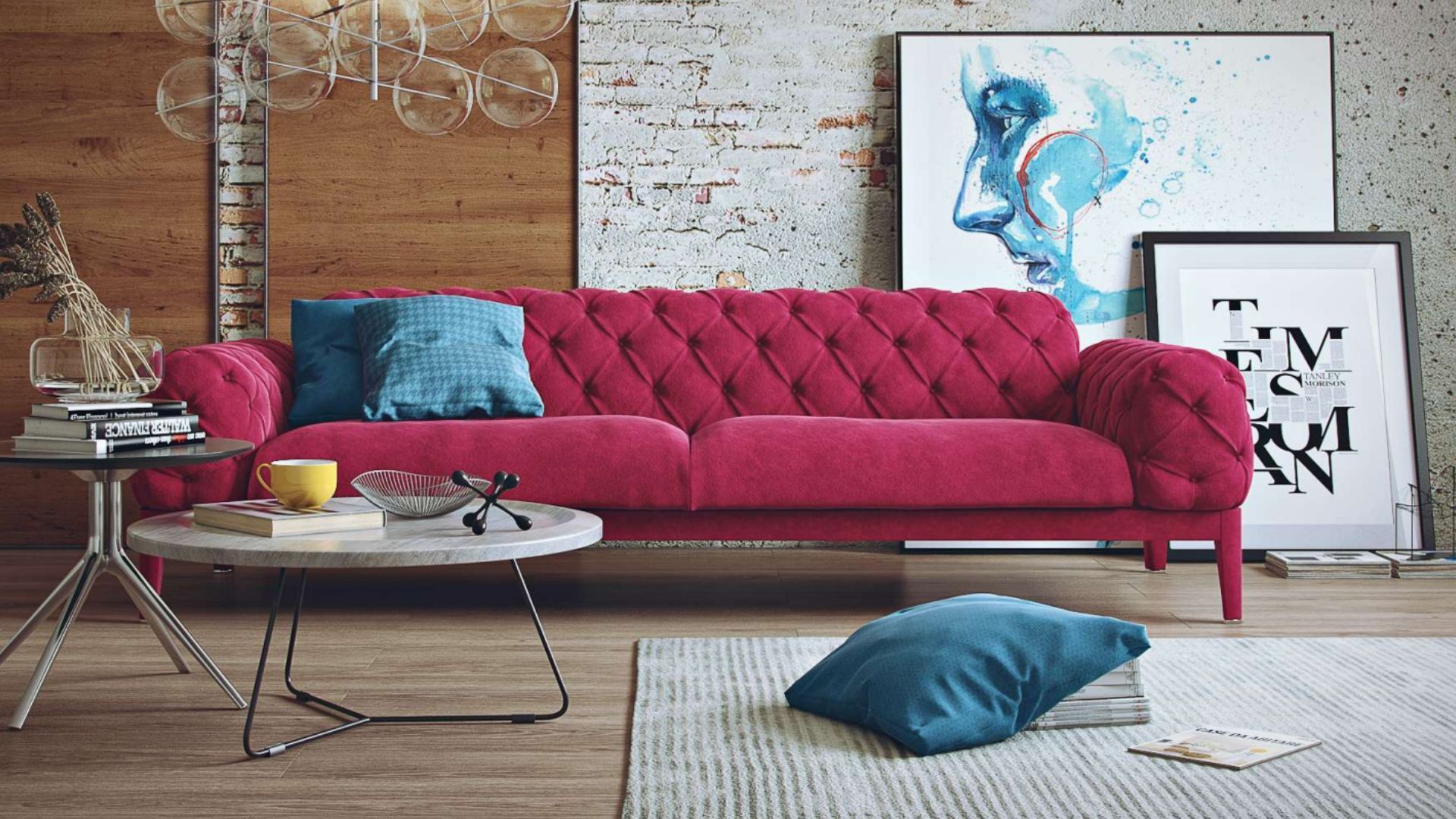 Detailed Texture of Furniture 3D Models