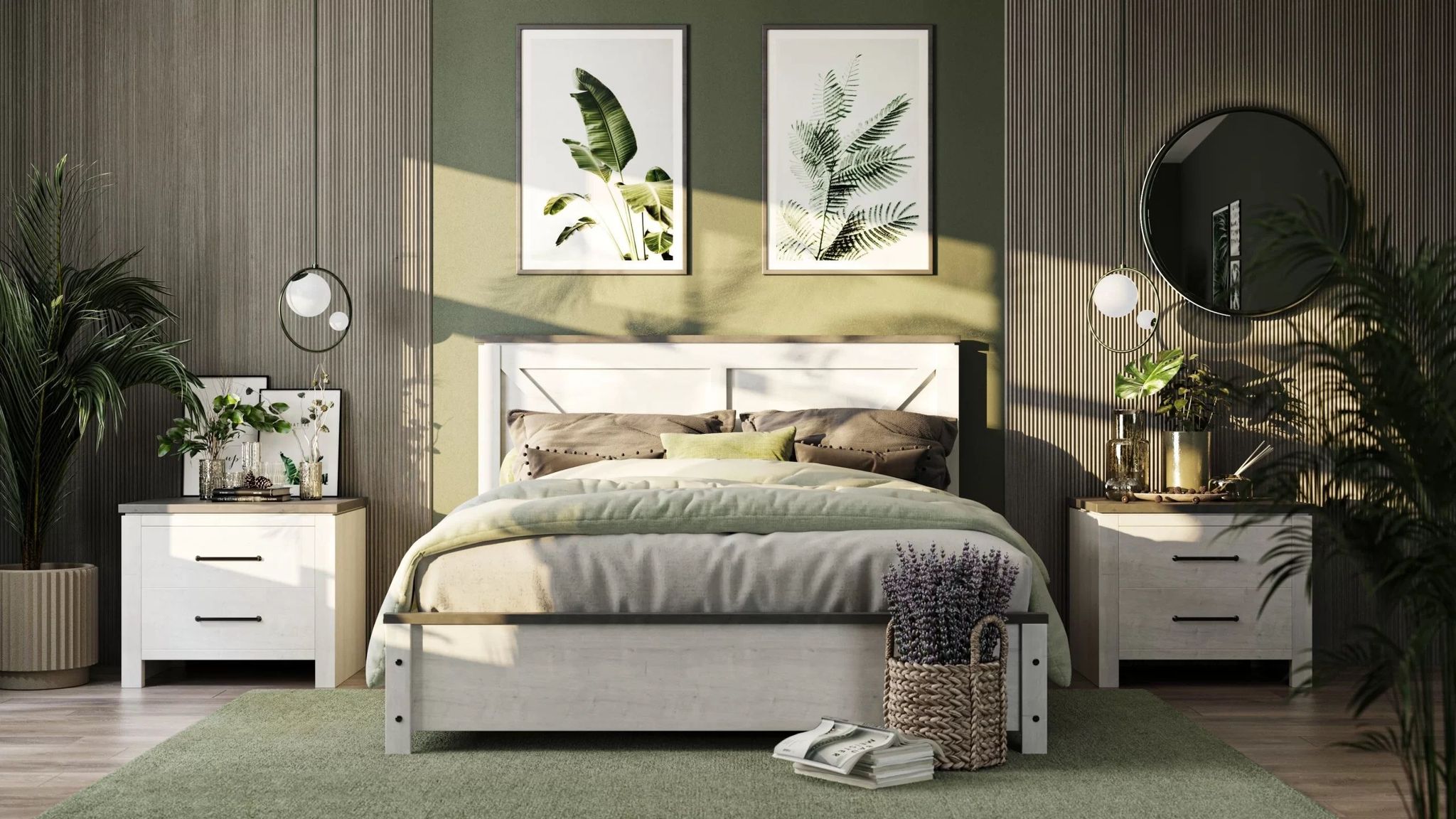 3d interior visualisation bedroom