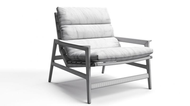 A Wireframe 3D Model that Can Be Readjusted for New Projects and eCommerce Purposes