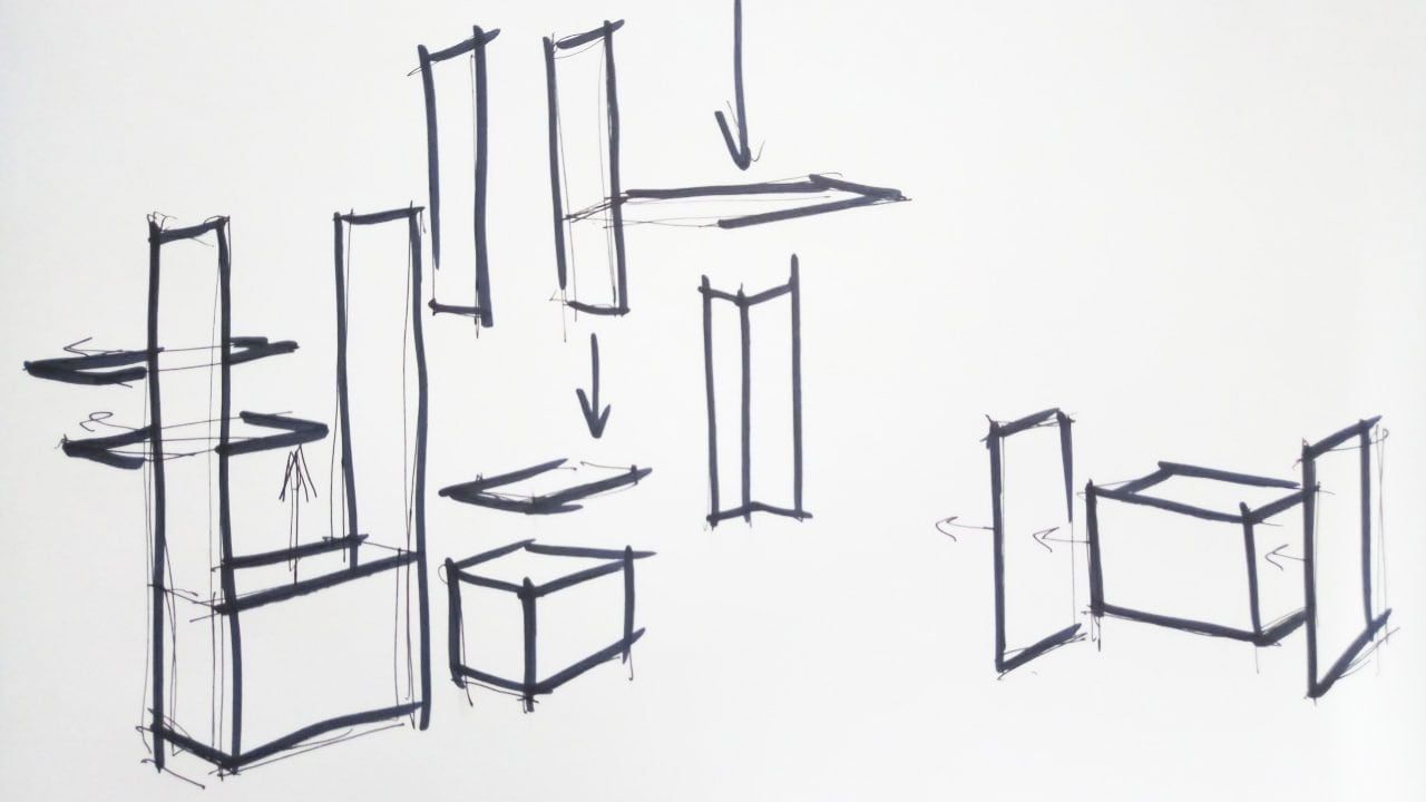 Sketch for a Product Animation Project