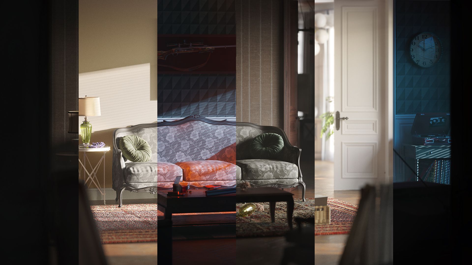 3D rendering styles and mood for product images