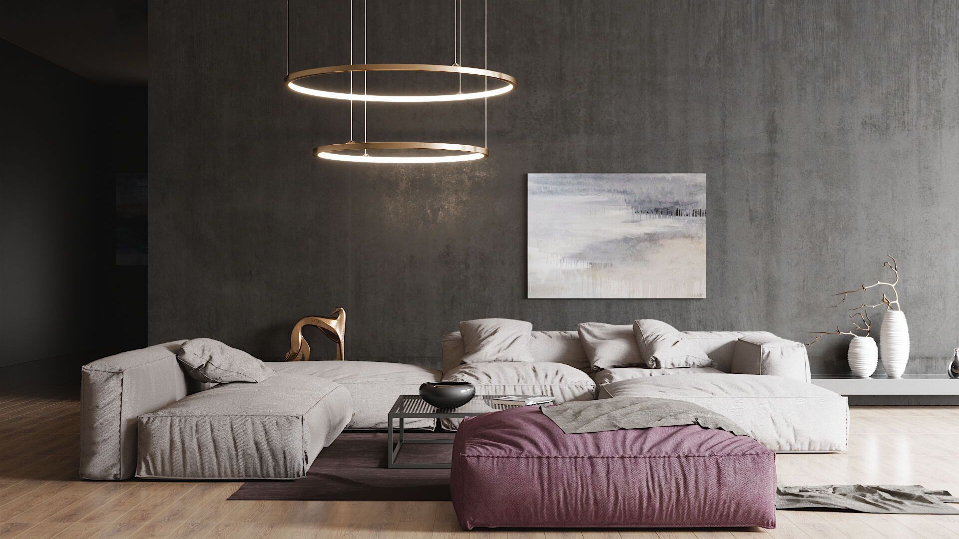 A Product Image for a Soft Furniture Set Ready to be Upload to an Amazon Listing