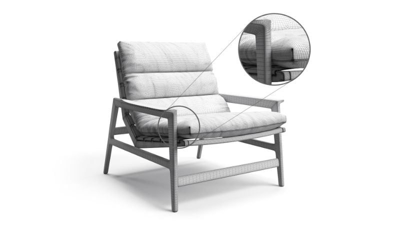 A 3D Model of a Product Designed with Benefits of CGI