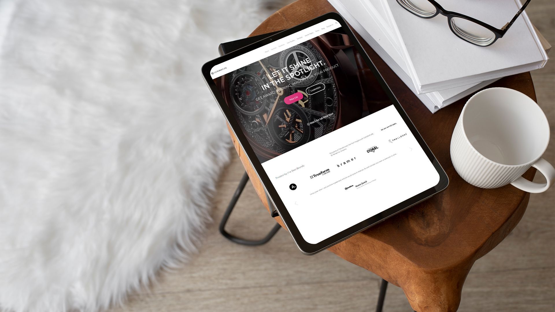 Media Ad on a Website