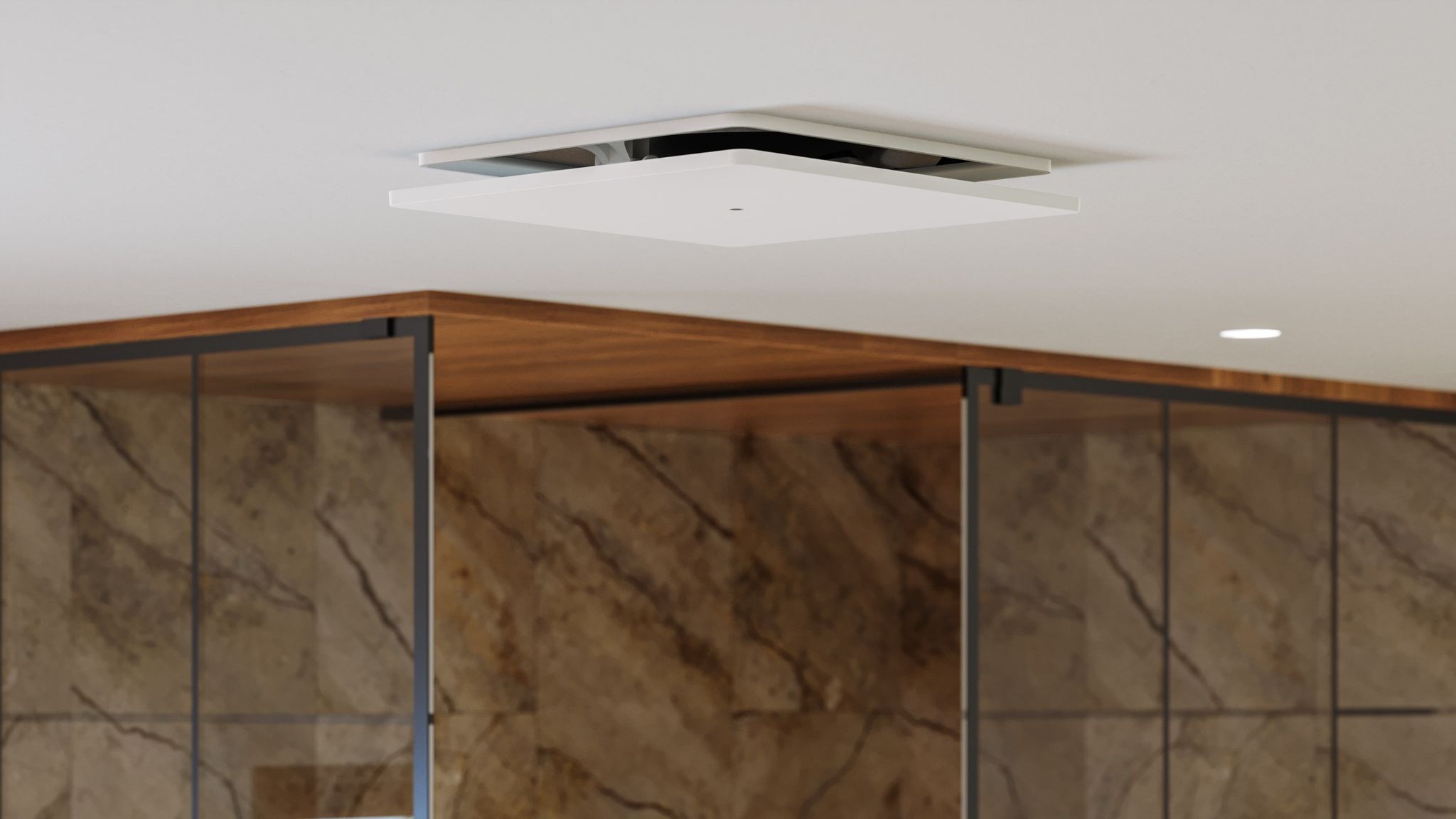 Air Vent Close Up Rendering