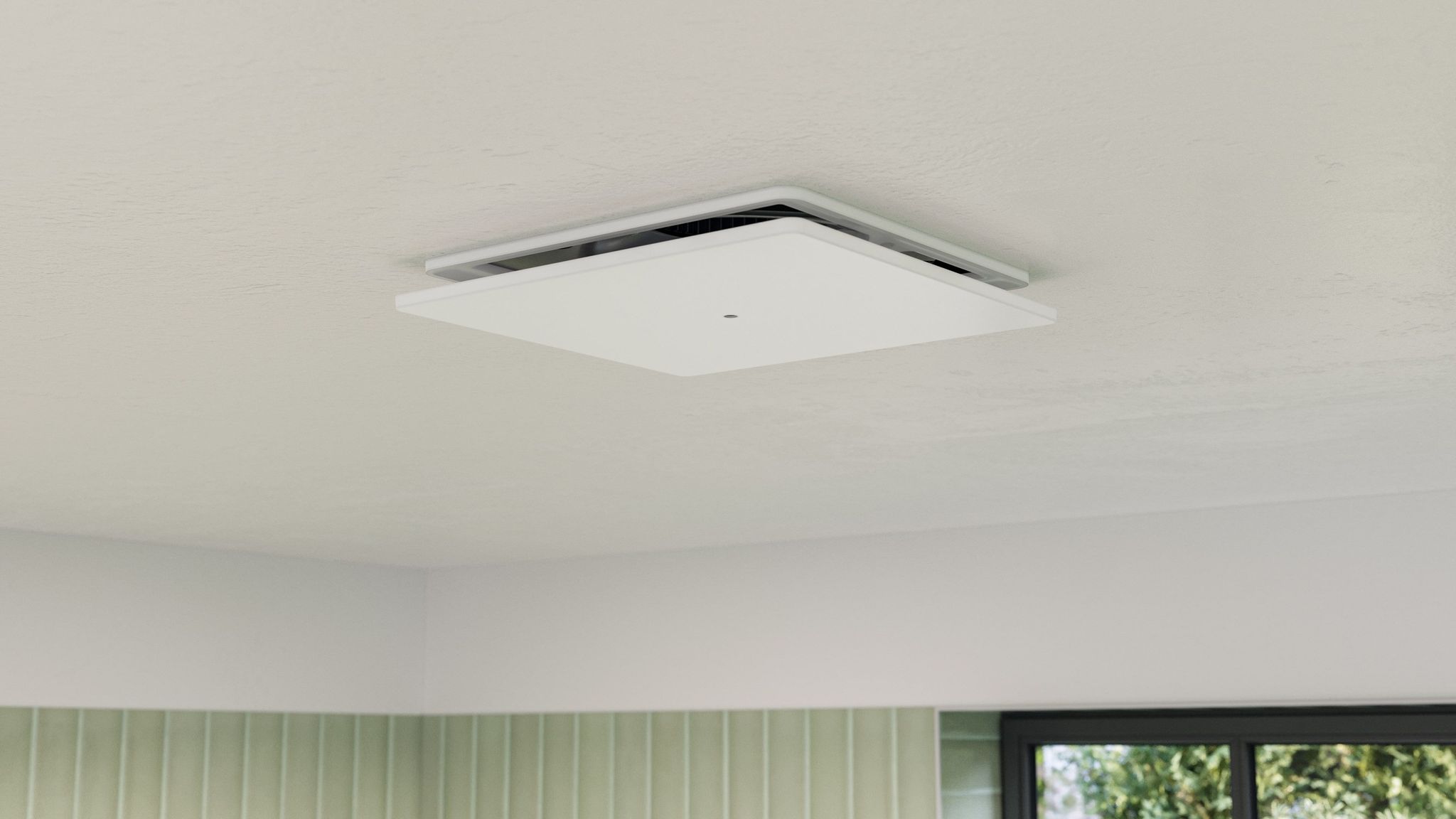 Bathroom Air Vent Close Up Rendering