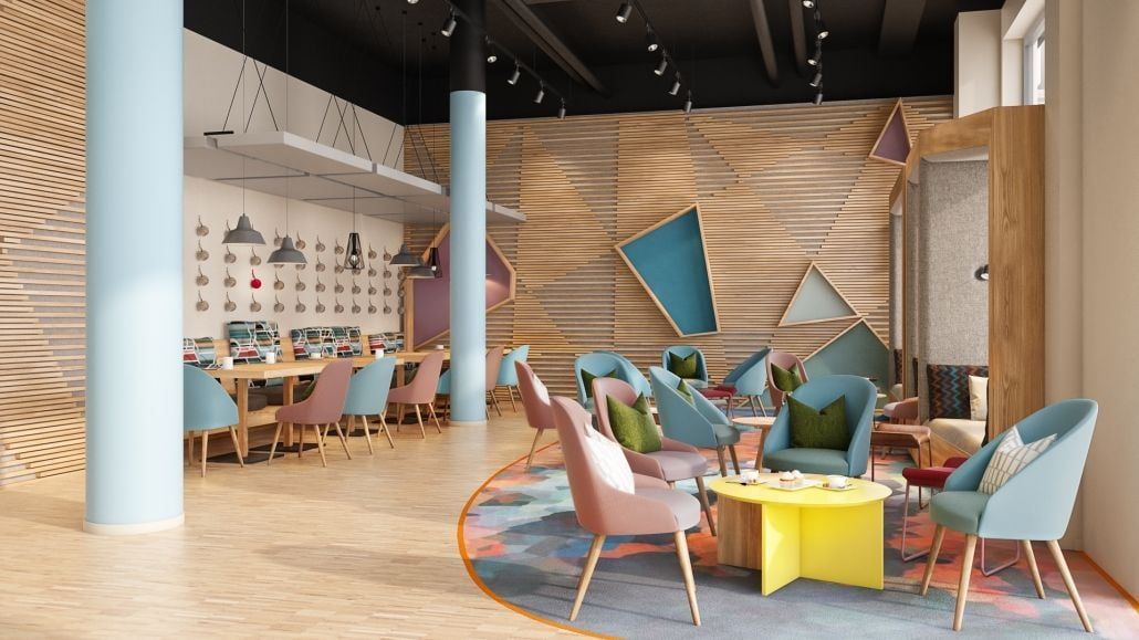 Office Open Space Lifestyle Interior for Chair Products