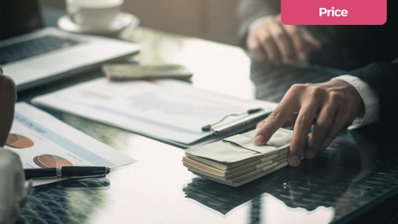 A Marketer Showing Money a Company Gets from Using Smart Digital Strategies and Tactics