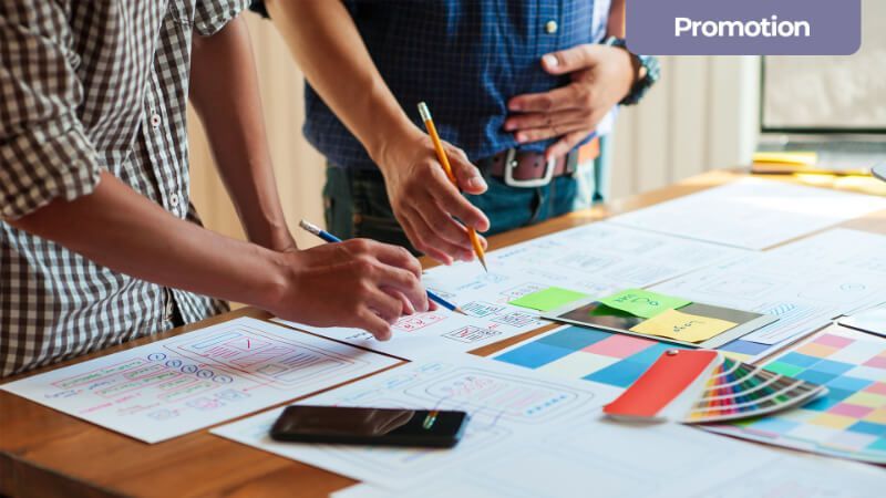 Two Marketing Specialists Discussing 7P’s Digital Sales Tactics