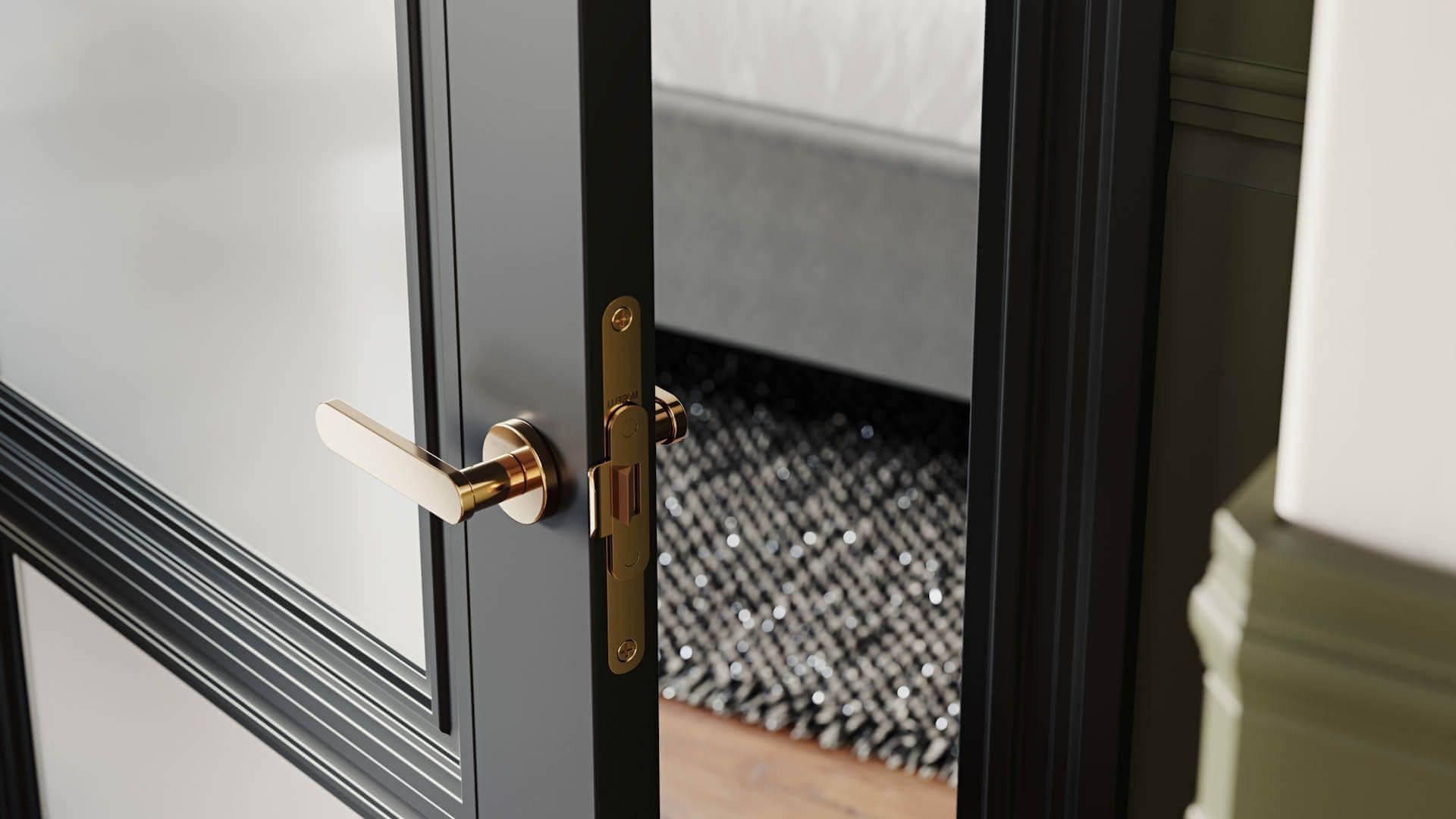 Photorealistic Door 3D Rendering