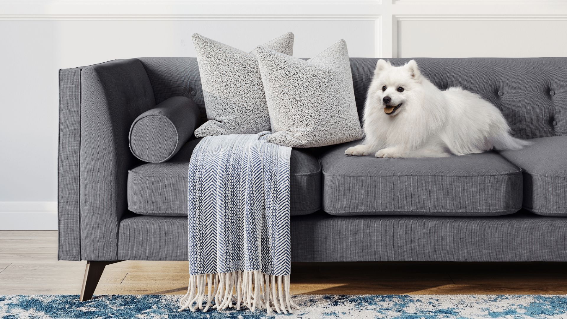 Conceptual Product Rendering for Upholstered Items