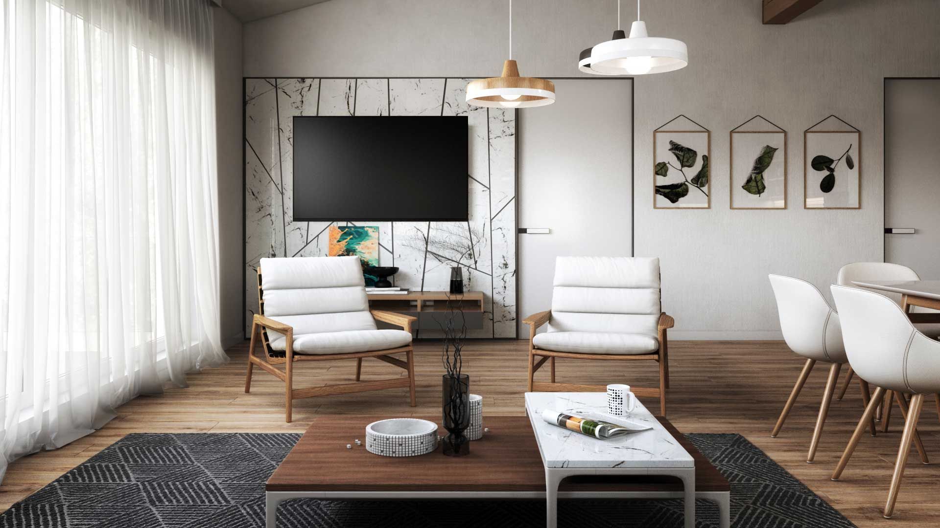 A 3D Product Image of a Furniture Collection