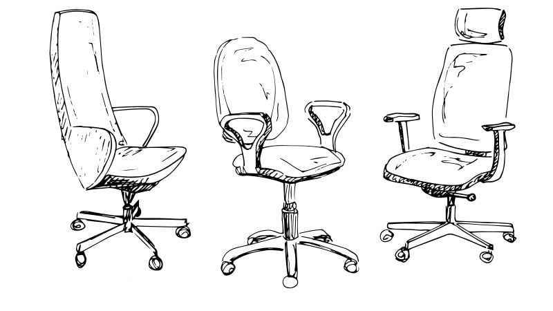 Using A Sketch of a Chair for References to Speed Up the Rendering Project
