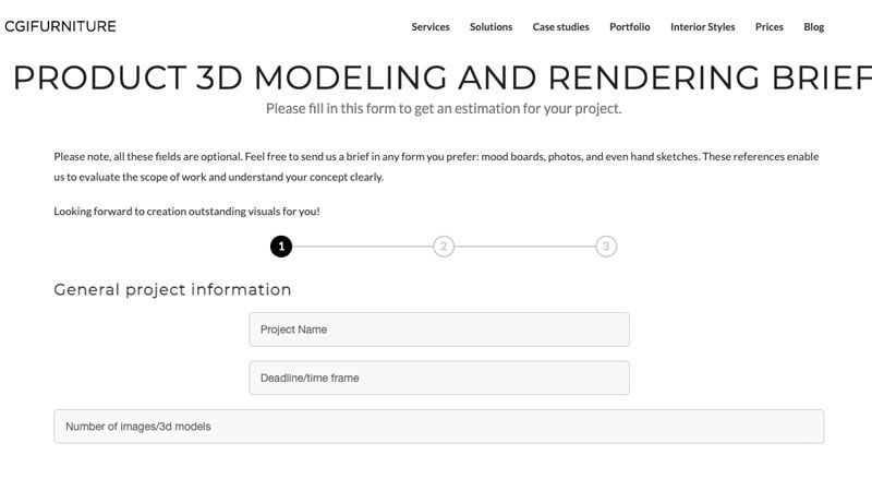 A Standard Technical Assignment for 3D Visualization