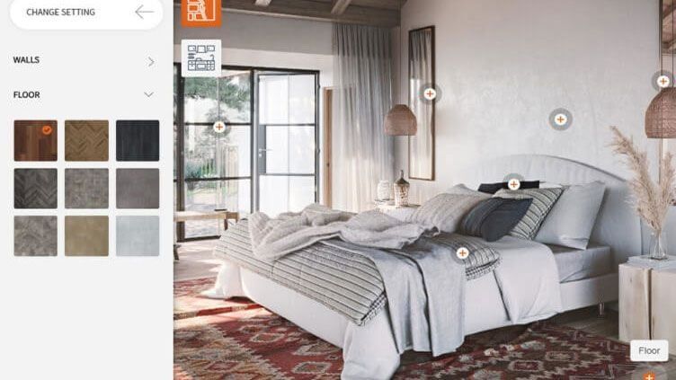 An Interactive Configurator with Various Product Design Options to Choose From