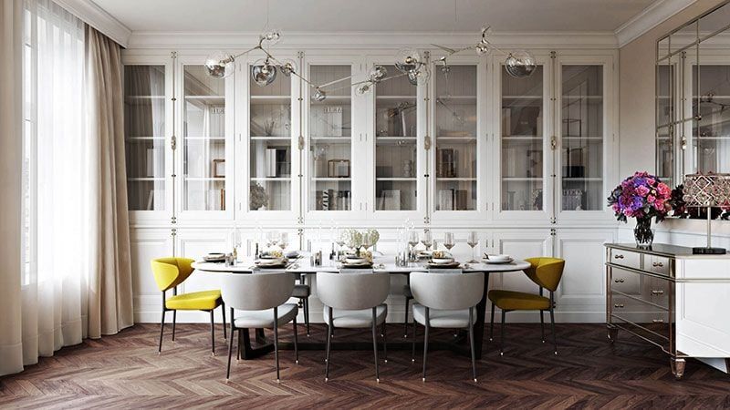 Lifestyle Imagery for a Dining Furniture Set