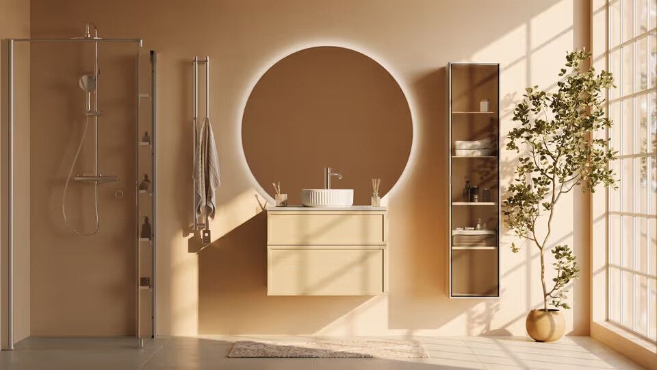 Modern Bathroom CG Render