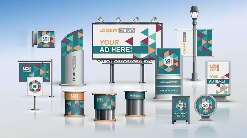 Graphic Imagery for Types of City Adverts for Any Kind of Product