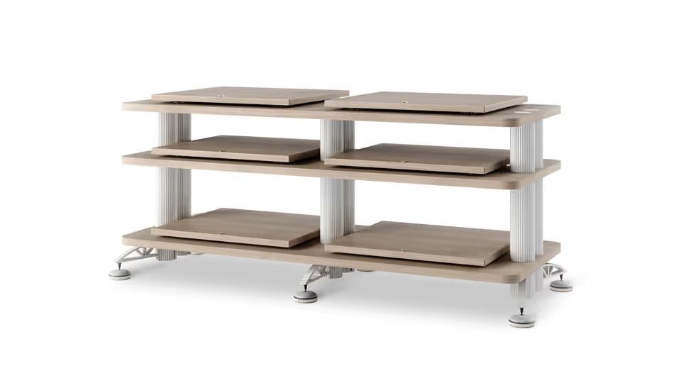White Product Background CGI of Shelving