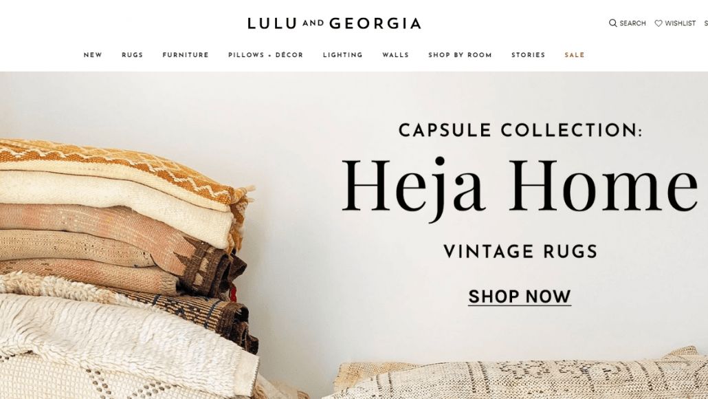 Lulu and Georgia Furniture Site