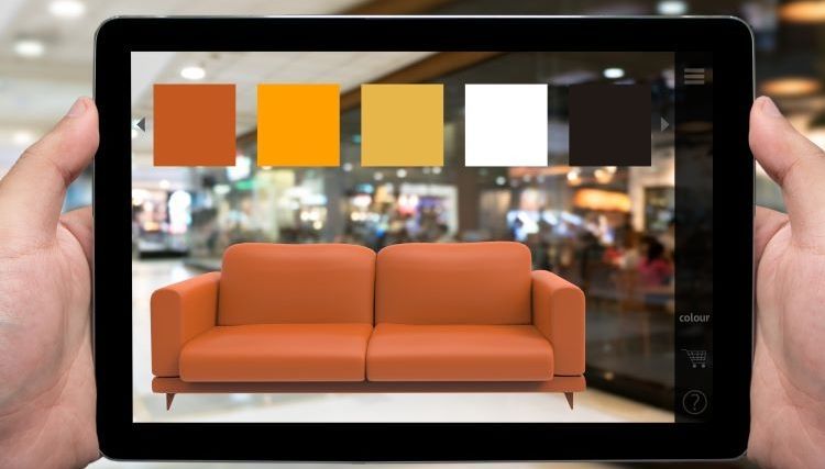 Digital presentation of furniture: Use of 360 product view