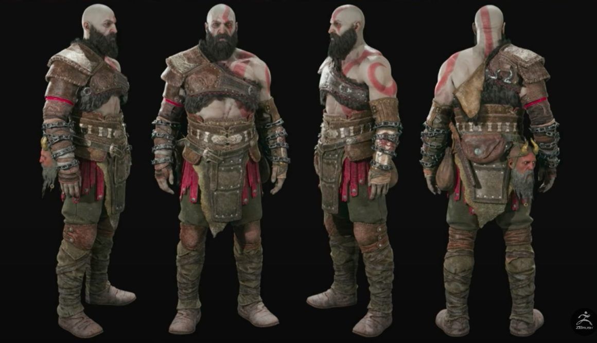 Character modeling and rendering in video games