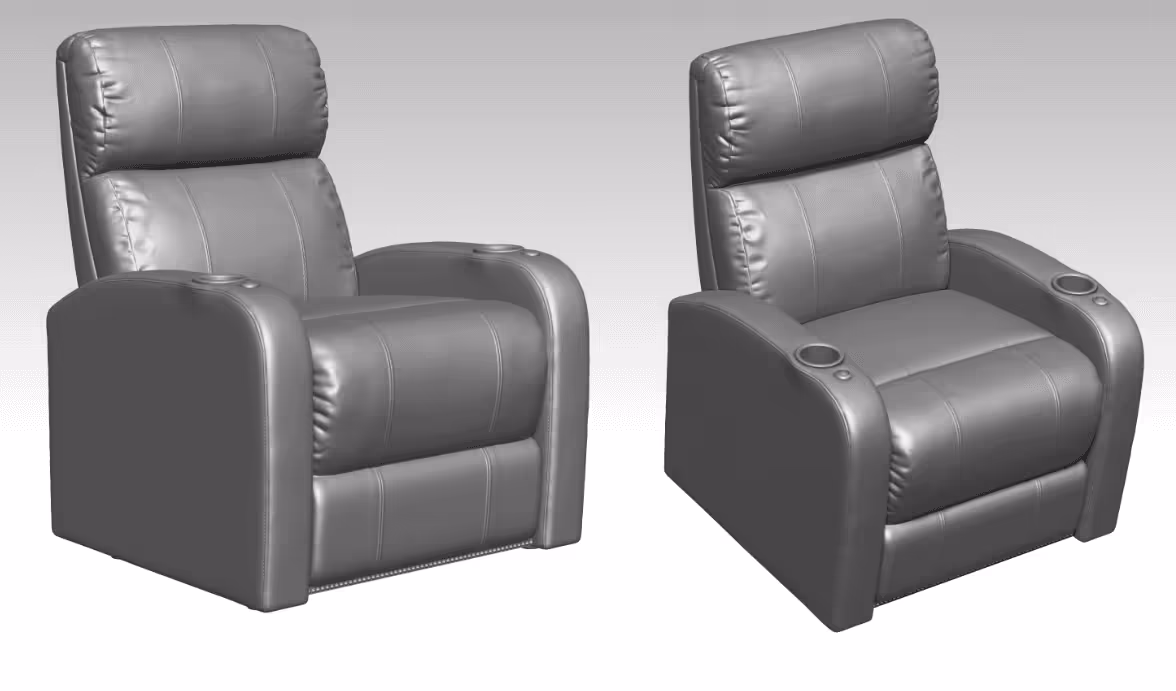 Photoreal 3D Modeling for a Armchair Design