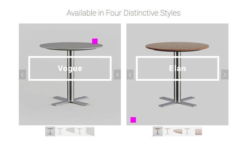 Furniture Design Options Shown using 3D Modeling