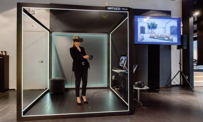VR Experience in a Furniture Shop